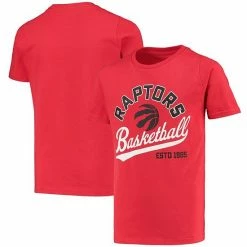 Outerstuff Youth Red Toronto Raptors Shutout T-Shirt