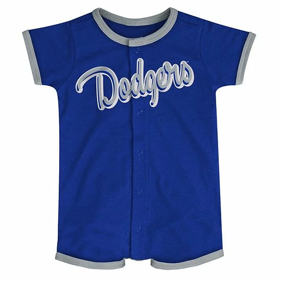 Outerstuff Infant Royal Los Angeles Dodgers Power Hitter Romper 3 Outerstuff Infant Royal Los Angeles Dodgers Power Hitter Romper