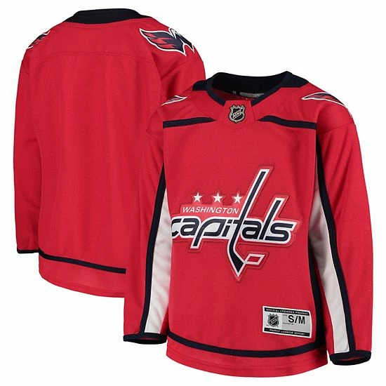 Outerstuff Youth Red Washington Capitals Home Premier Team Jersey 4 Outerstuff Youth Red Washington Capitals Home Premier Team Jersey - Image 2