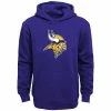 Outerstuff Youth Purple Minnesota Vikings Team Logo Pullover Hoodie