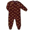 Outerstuff Infant Burgundy Washington Commanders Raglan Full-Zip Sleeper