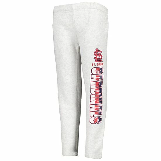 Outerstuff Youth Ash St. Louis Cardinals Game Time Fleece Pants 5 Outerstuff Youth Ash St. Louis Cardinals Game Time Fleece Pants - Image 3
