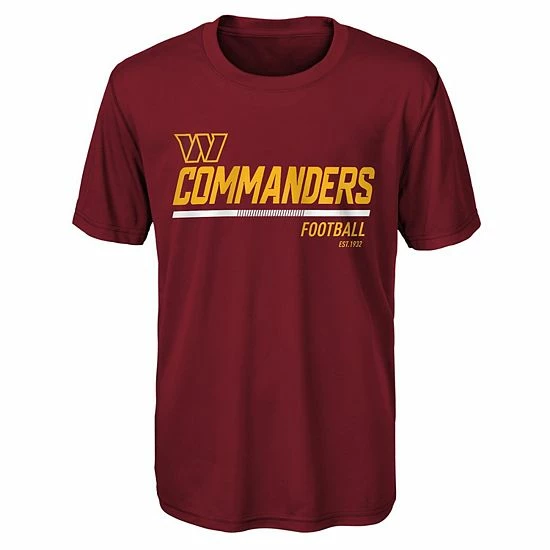 Outerstuff Youth Burgundy Washington Commanders Engaged T-Shirt 3 Outerstuff Youth Burgundy Washington Commanders Engaged T-Shirt
