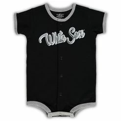 Outerstuff Infant Black Chicago White Sox Power Hitter Romper