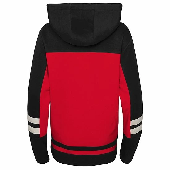 Outerstuff Youth Red Chicago Blackhawks Ageless Revisited Home Lace-Up Pullover Hoodie 6 Outerstuff Youth Red Chicago Blackhawks Ageless Revisited Home Lace-Up Pullover Hoodie - Image 4