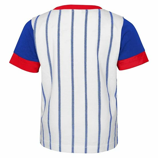 Outerstuff Infant White/Royal Chicago Cubs Position Player T-Shirt & Shorts Set 5 Outerstuff Infant White/Royal Chicago Cubs Position Player T-Shirt & Shorts Set - Image 3
