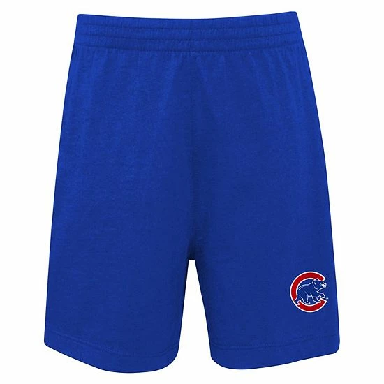 Outerstuff Infant White/Royal Chicago Cubs Position Player T-Shirt & Shorts Set 6 Outerstuff Infant White/Royal Chicago Cubs Position Player T-Shirt & Shorts Set - Image 4