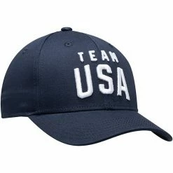 Outerstuff Youth Navy Team USA New Logo Solid Structured Adjustable Snapback Hat -Outerstuff shop unnamed file 4138