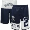 Outerstuff Youth Derek Jeter Navy New York Yankees Pandemonium Name & Number Shorts