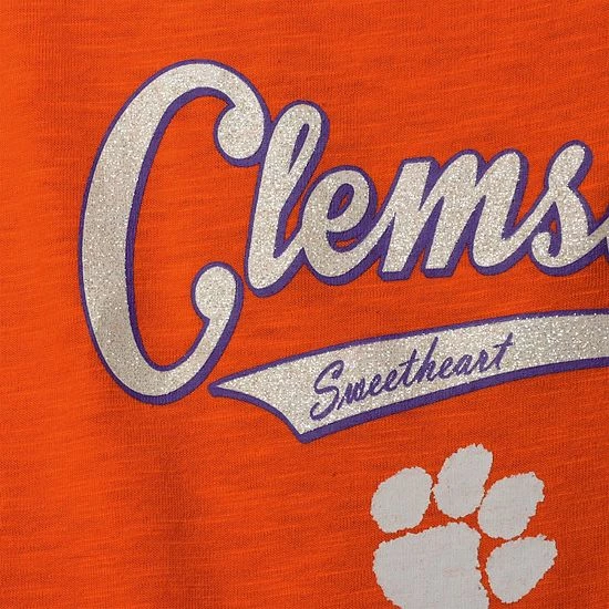 Outerstuff Girls Preschool Orange Clemson Tigers Stadium T-Shirt & Leggings Set 7 Outerstuff Girls Preschool Orange Clemson Tigers Stadium T-Shirt & Leggings Set - Image 5