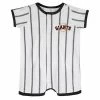 Outerstuff Infant White San Francisco Giants Pinstripe Power Hitter Romper