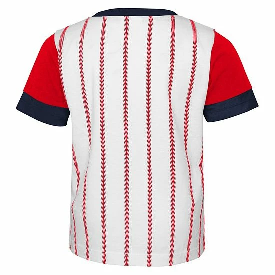 Outerstuff Toddler White/Red Washington Nationals Position Player T-Shirt & Shorts Set 6 Outerstuff Toddler White/Red Washington Nationals Position Player T-Shirt & Shorts Set - Image 4