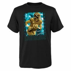 Outerstuff Youth Trevor Lawrence Black Jacksonville Jaguars Play Action Graphic T-Shirt