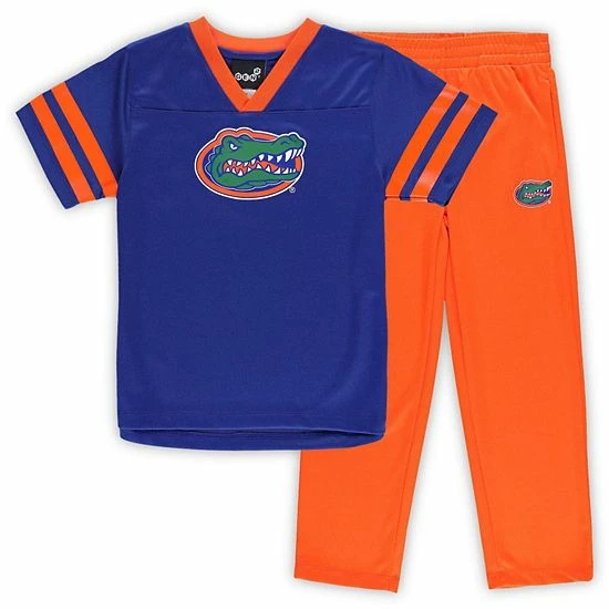 Outerstuff Preschool Royal/Orange Florida Gators Red Zone Jersey & Pants Set 4 Outerstuff Preschool Royal/Orange Florida Gators Red Zone Jersey & Pants Set - Image 2