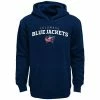 Outerstuff Youth Navy Columbus Blue Jackets Team Lock Up Pullover Hoodie