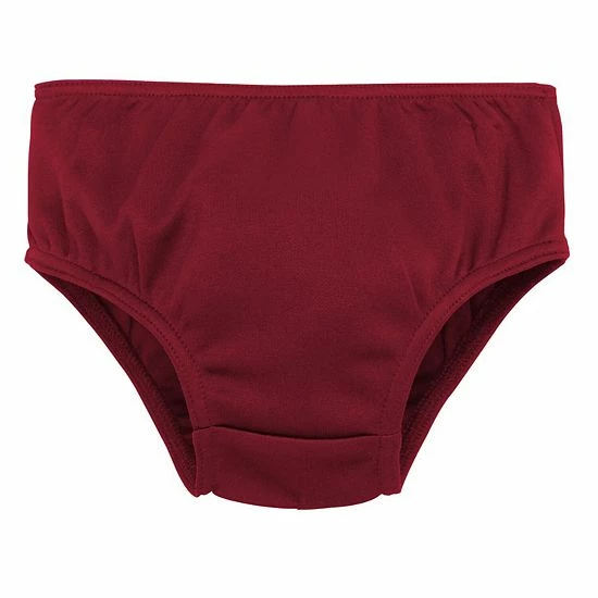 Outerstuff Girls Toddler Burgundy/Gold Washington Commanders Cheer Captain Jumper Dress 6 Outerstuff Girls Toddler Burgundy/Gold Washington Commanders Cheer Captain Jumper Dress - Image 4