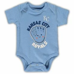 Outerstuff Infant Royal/Light Blue/Heathered Gray Kansas City Royals 3-Pack Change Up Bodysuit Set 10 Outerstuff Infant Royal/Light Blue/Heathered Gray Kansas City Royals 3-Pack Change Up Bodysuit Set -Outerstuff shop unnamed file 4296