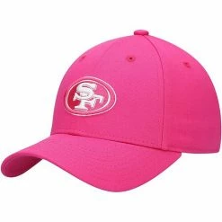 Outerstuff Girls Youth Pink San Francisco 49ers Structured Adjustable Hat
