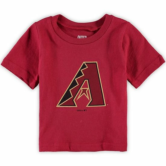 Outerstuff Infant Red Arizona Diamondbacks Primary Team Logo T-Shirt 3 Outerstuff Infant Red Arizona Diamondbacks Primary Team Logo T-Shirt