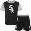 Outerstuff Newborn & Infant Black/ Chicago White Sox Pinch Hitter T-Shirt & Shorts Set -Outerstuff shop unnamed file 4479