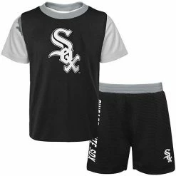 Outerstuff Newborn & Infant Black/ Chicago White Sox Pinch Hitter T-Shirt & Shorts Set -Outerstuff shop unnamed file 4480