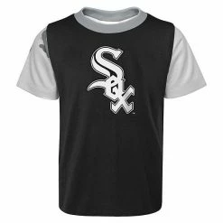 Outerstuff Newborn & Infant Black/ Chicago White Sox Pinch Hitter T-Shirt & Shorts Set -Outerstuff shop unnamed file 4481