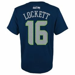Outerstuff Youth Tyler Lockett Navy Seattle Seahawks Mainliner Player Name & Number T-Shirt -Outerstuff shop unnamed file 4521