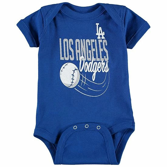Outerstuff Newborn & Infant Cody Bellinger Royal Los Angeles Dodgers Slugger Name & Number Bodysuit 4 Outerstuff Newborn & Infant Cody Bellinger Royal Los Angeles Dodgers Slugger Name & Number Bodysuit - Image 2