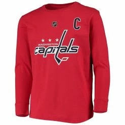 Outerstuff Youth Alexander Ovechkin Red Washington Capitals Authentic Stack Long Sleeve Name & Number T-Shirt -Outerstuff shop unnamed file 4531