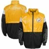 Outerstuff Youth Gold/Black Pittsburgh Steelers Goal Line Stance Full-Zip Hoodie Windbreaker -Outerstuff shop unnamed file 4568