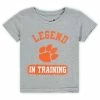 Outerstuff Toddler Heathered Gray Clemson Tigers Legend Trainer T-Shirt
