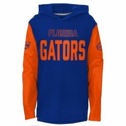 Outerstuff Youth Royal Florida Gators Heritage Hoodie Long Sleeve T-Shirt