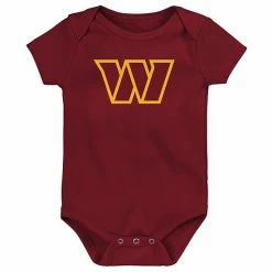 Outerstuff Infant Burgundy/Gold/Heathered Gray Washington Commanders 3-Pack Game On Bodysuit Set 9 Outerstuff Infant Burgundy/Gold/Heathered Gray Washington Commanders 3-Pack Game On Bodysuit Set -Outerstuff shop unnamed file 4625