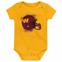 Outerstuff Infant Burgundy/Gold/Heathered Gray Washington Commanders 3-Pack Game On Bodysuit Set 10 Outerstuff Infant Burgundy/Gold/Heathered Gray Washington Commanders 3-Pack Game On Bodysuit Set -Outerstuff shop unnamed file 4626