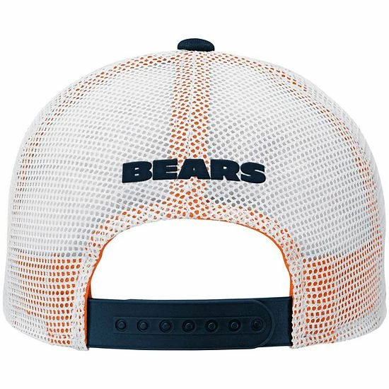 Outerstuff Preschool Navy/White Chicago Bears Core Lockup Mesh Back Snapback Hat 6 Outerstuff Preschool Navy/White Chicago Bears Core Lockup Mesh Back Snapback Hat - Image 4
