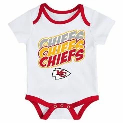 Outerstuff Newborn & Infant Red/White Kansas City Chiefs Monterey Tie-Dye 2-Pack Bodysuit Set -Outerstuff shop unnamed file 4648