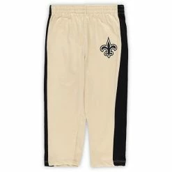 Outerstuff Infant Black/Gold New Orleans Saints Little Kicker Long Sleeve Bodysuit & Pants Set -Outerstuff shop unnamed file 4665