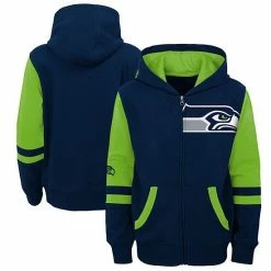 Outerstuff Preschool College Navy Seattle Seahawks Stadium Full-Zip Hoodie -Outerstuff shop unnamed file 4671