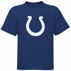 Outerstuff Indianapolis Colts Youth Team Logo T-Shirt - Blue