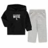Outerstuff Toddler Black/Heathered Gray Chicago White Sox Fan Flare Fleece Hoodie And Pants Set