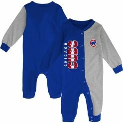 Outerstuff Infant Royal/Gray Chicago Cubs Halftime Sleeper -Outerstuff shop unnamed file 4753
