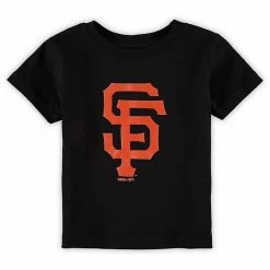 Outerstuff Infant Black San Francisco Giants Primary Team Logo T-Shirt