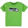 Outerstuff Preschool Neon Green Seattle Seahawks Team Logo Short Sleeve T-Shirt -Outerstuff shop unnamed file 4787