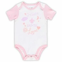 Outerstuff Girls Newborn & Infant White New Orleans Saints Spreading Love Bodysuit And Tutu Leggings Set -Outerstuff shop unnamed file 4837