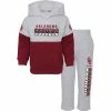 Outerstuff Toddler Heather Gray/Crimson Oklahoma Sooners Playmaker Pullover Hoodie & Pants Set 1 Outerstuff Toddler Heather Gray/Crimson Oklahoma Sooners Playmaker Pullover Hoodie & Pants Set -Outerstuff shop unnamed file 4841
