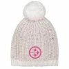 Outerstuff Youth Girls White Pittsburgh Steelers Nep Yarn Beanie 2 Outerstuff Youth Girls White Pittsburgh Steelers Nep Yarn Beanie -Outerstuff shop unnamed file 4856