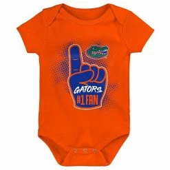 Outerstuff Infant Royal/Orange/Heather Gray Florida Gators Game On Three-Pack Bodysuit Set -Outerstuff shop unnamed file 4875