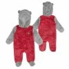 Outerstuff Newborn & Infant Cardinal Arizona Cardinals Game Nap Teddy Fleece Bunting Full-Zip Sleeper -Outerstuff shop unnamed file 4890