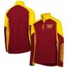 Outerstuff Youth Burgundy Washington Commanders Audible Quarter-Zip Jacket -Outerstuff shop unnamed file 4903