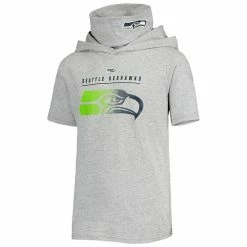 Outerstuff Youth Heathered Gray Seattle Seahawks On Guard Hoodie T-Shirt -Outerstuff shop unnamed file 4916